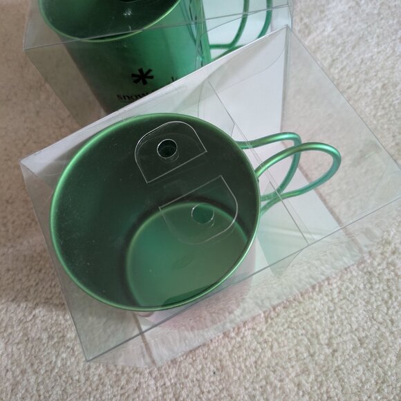 2 Snow Peak Titanium Anodized Cups/Mugs in Green, 450 mL - Picture 6 of 7